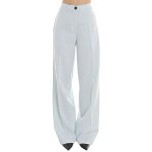 PANTALONE PALAZZO AZZURRO
